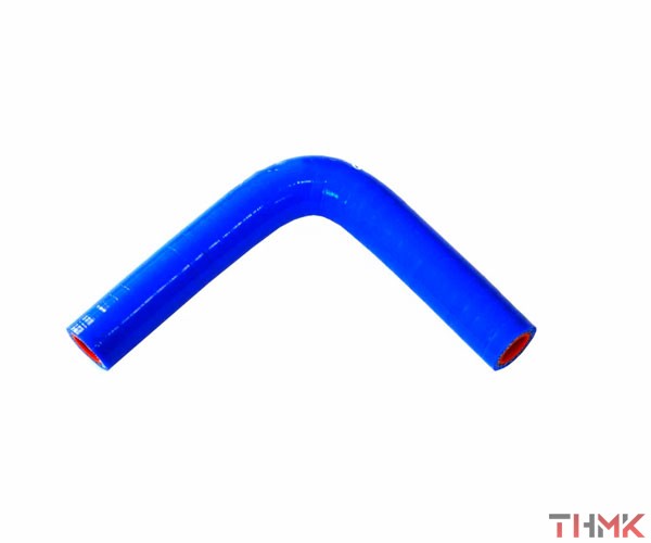 Патрубок силиконовый угловой Ф 12 мм L 100х100 мм, 90 град.