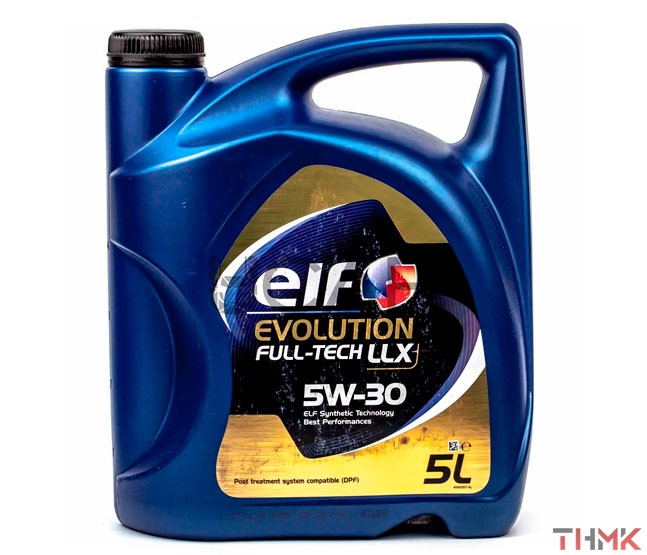 Масло моторное ELF EVOL FULLTECH LLX 5w30 5 л