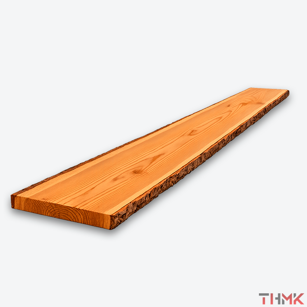 Доска необрезная 40х200 мм лиственница сорт 1